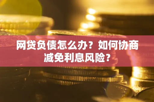 北京网贷负债怎么办？如何协商减免利息风险？