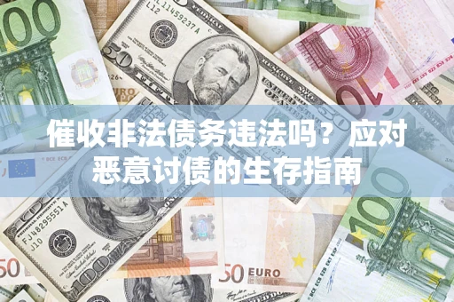 北京催收非法债务违法吗？应对恶意讨债的生存指南