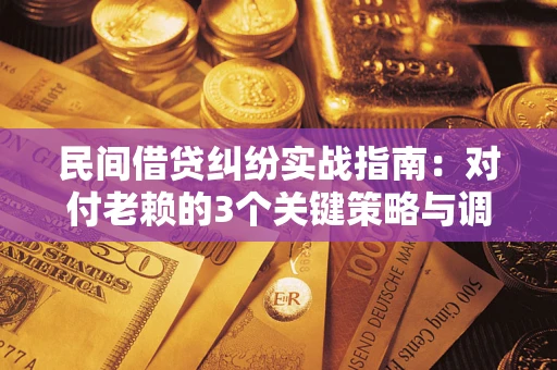 北京民间借贷纠纷实战指南：对付老赖的3个关键策略与调解盲区解析