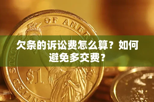 北京欠条的诉讼费怎么算？如何避免多交费？