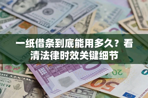 北京一纸借条到底能用多久？看清法律时效关键细节
