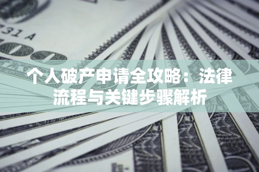 北京个人破产申请全攻略：法律流程与关键步骤解析