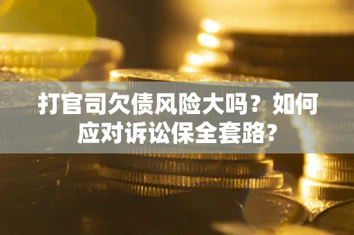 北京打官司欠债风险大吗？如何应对诉讼保全套路？