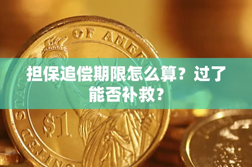 北京担保追偿期限怎么算？过了能否补救？